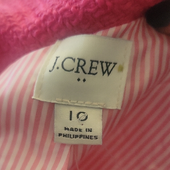 J. Crew Factory Schoolboy Tweed Blazer In Sweet Fuchsia - Picture 11 of 16